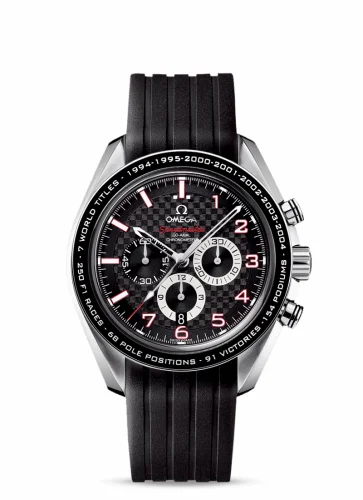 Omega Speedmaster Co-Axial 44.25 Stainless Steel / Carbon / Rubber / Schumacher the Legend 321.32.44.50.01.001 (32132445001001)